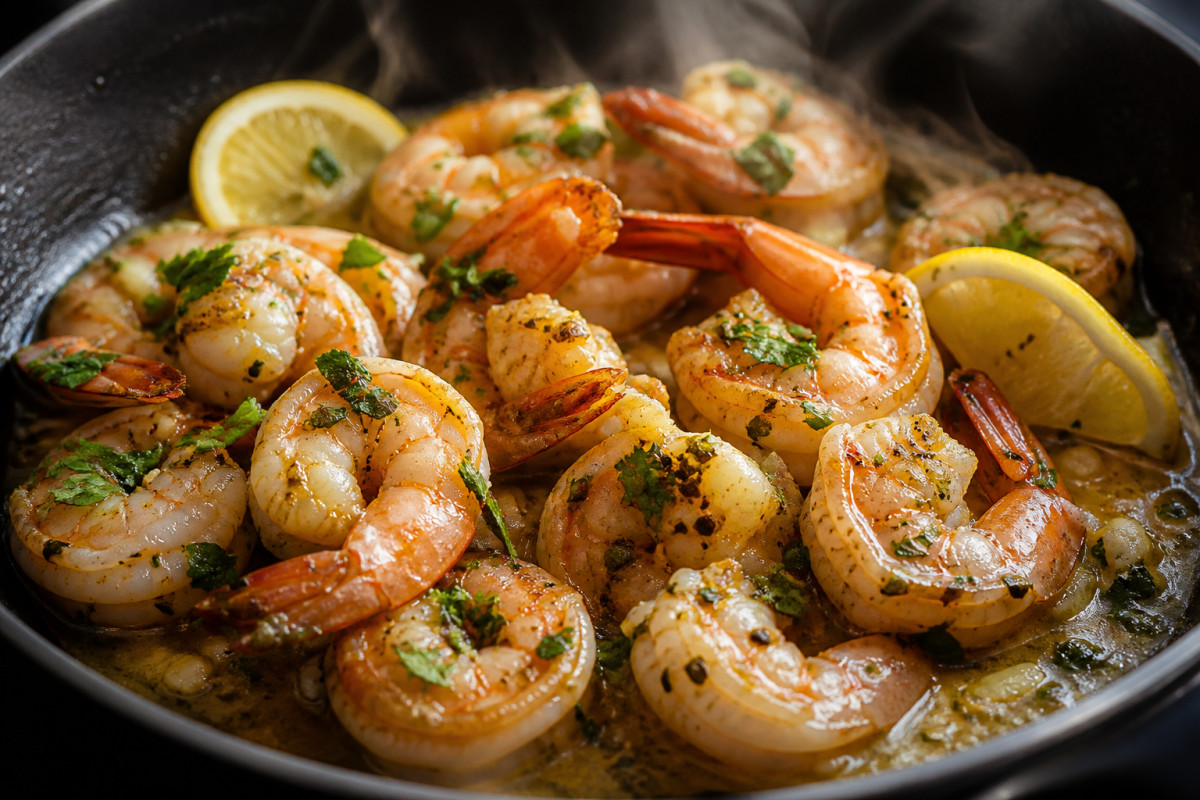 Garlic Shrimp Skillet