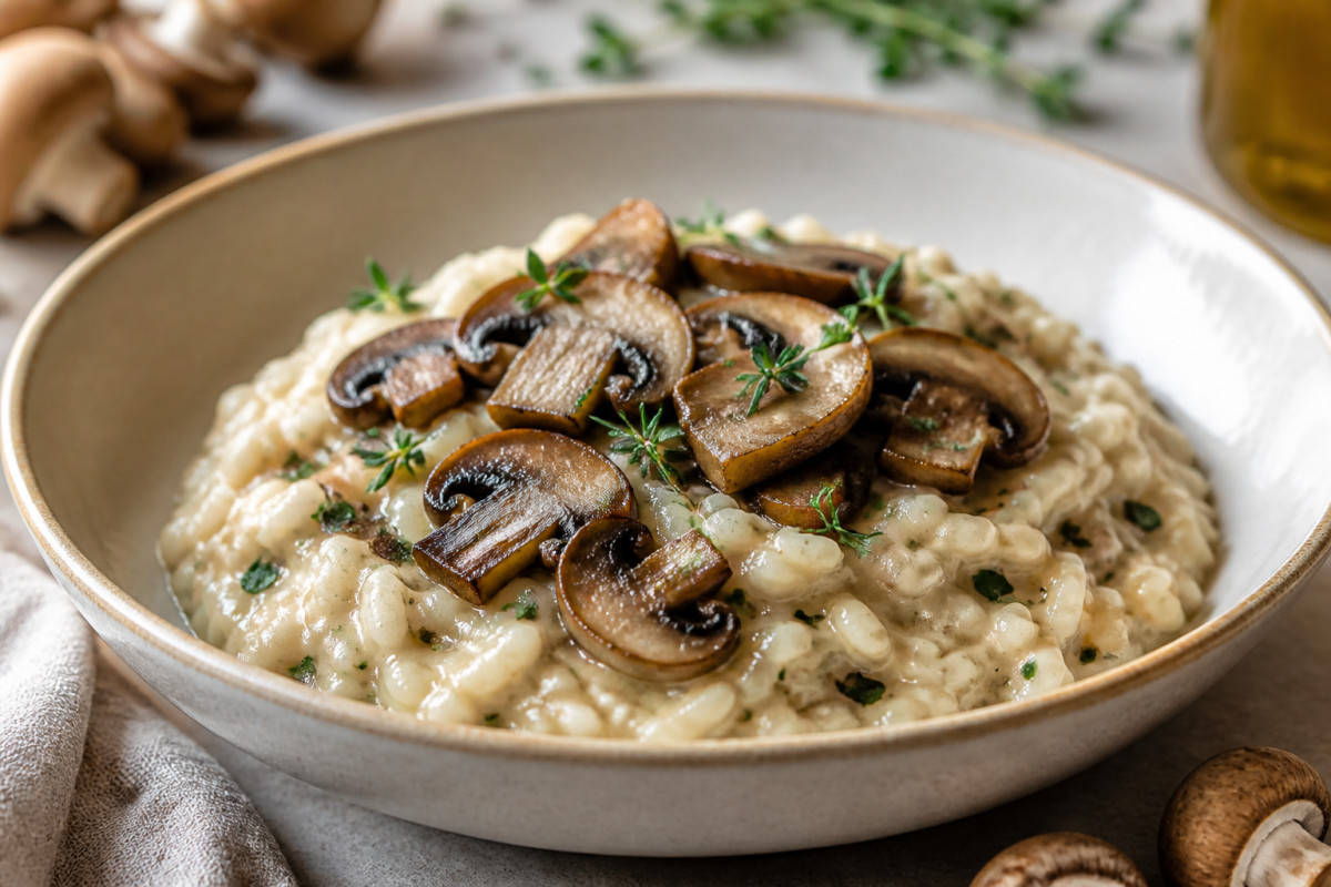 Mushroom Risotto