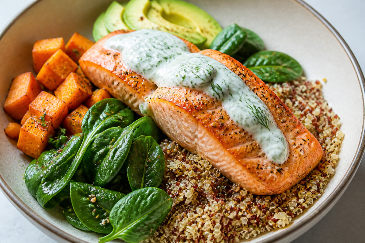 Salmon Power Bowl