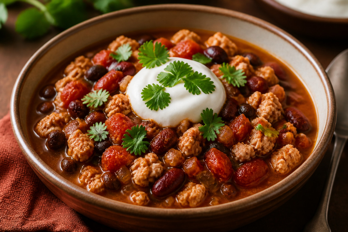 Turkey Chili Bowl